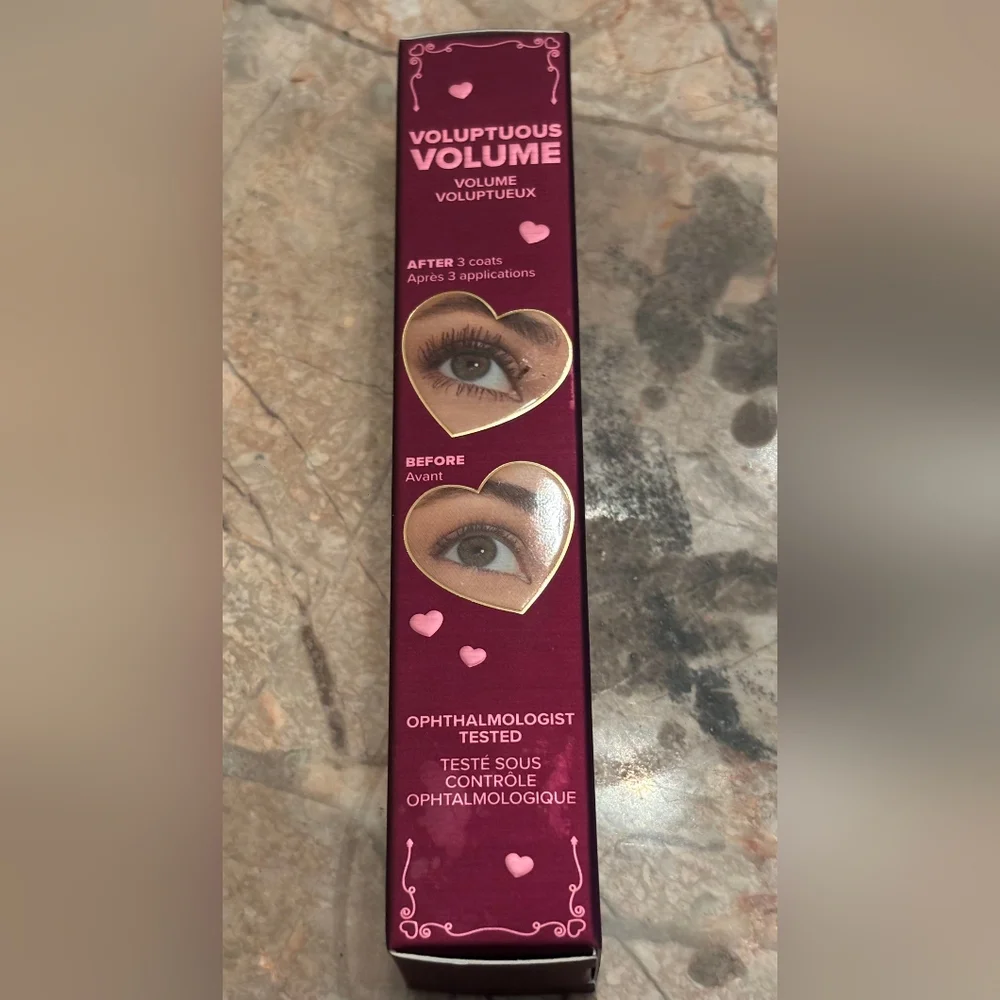 Too Faced BTS Volumizing Mascara Burgundy. BNIB
